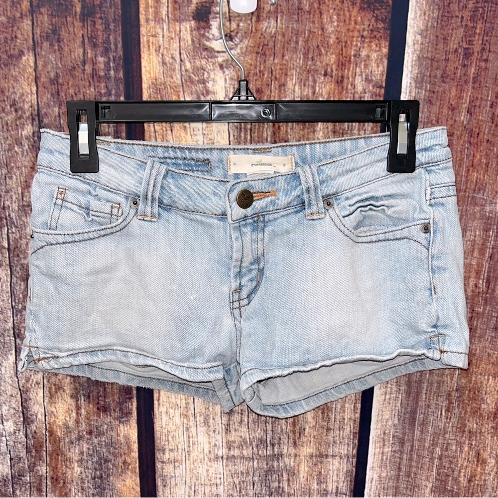 Nollie Light Blue Denim Shorts
